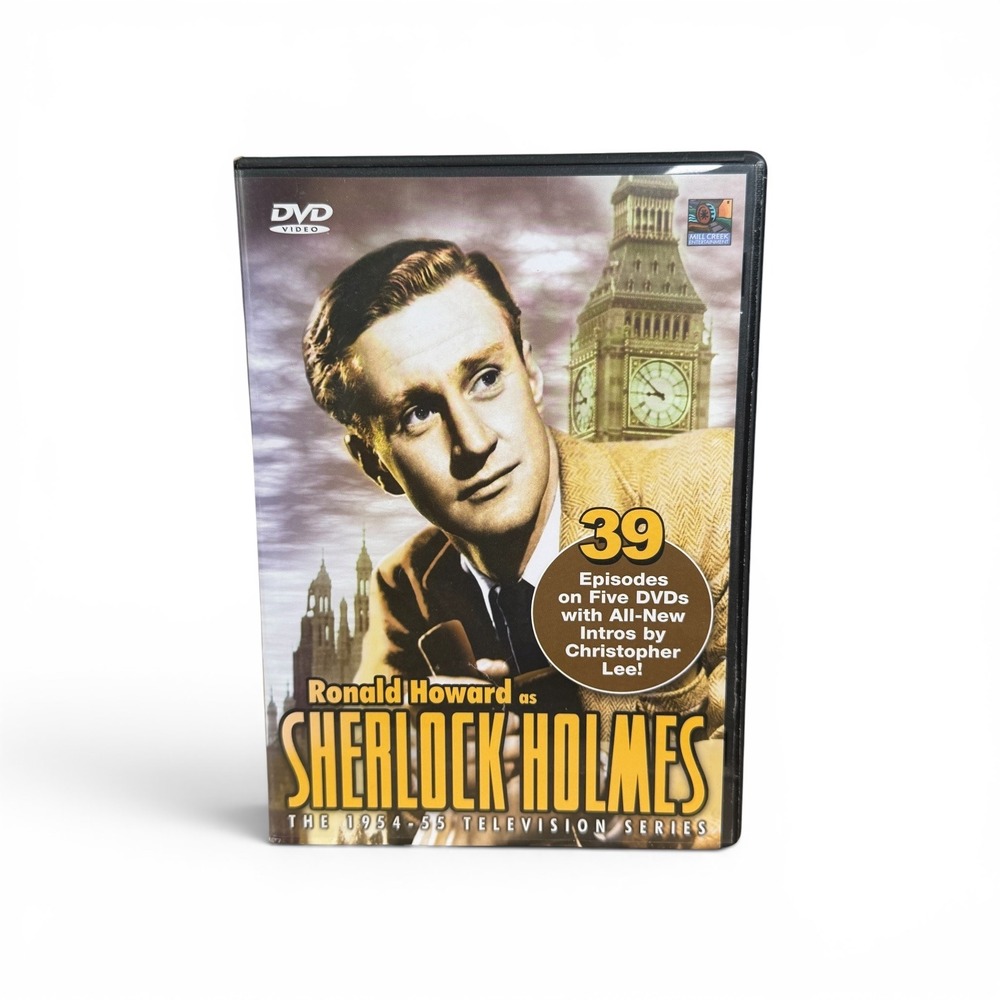 Sherlock Holmes The 1954-55 TV Series Ronald Howard Complete 5 DVD Set Mill Cree